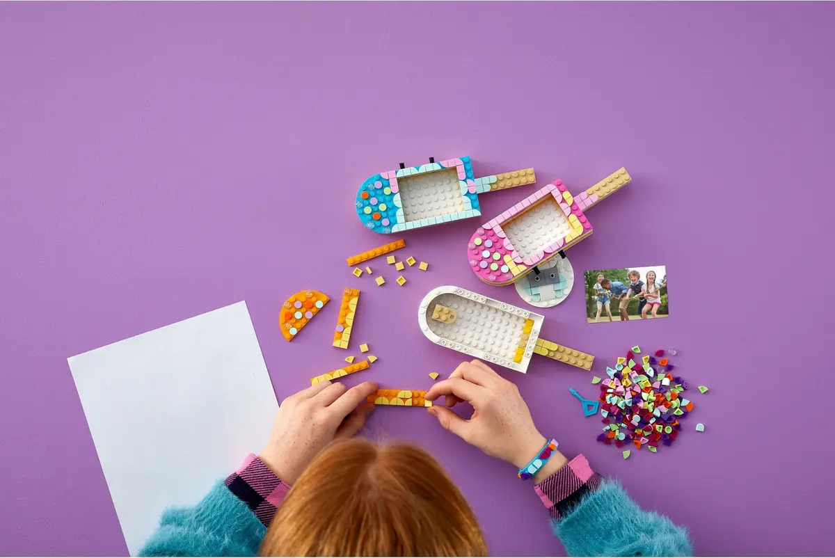 LEGO Dots 41956 Picture Frames & Bracelet Ice Cream set, image 7