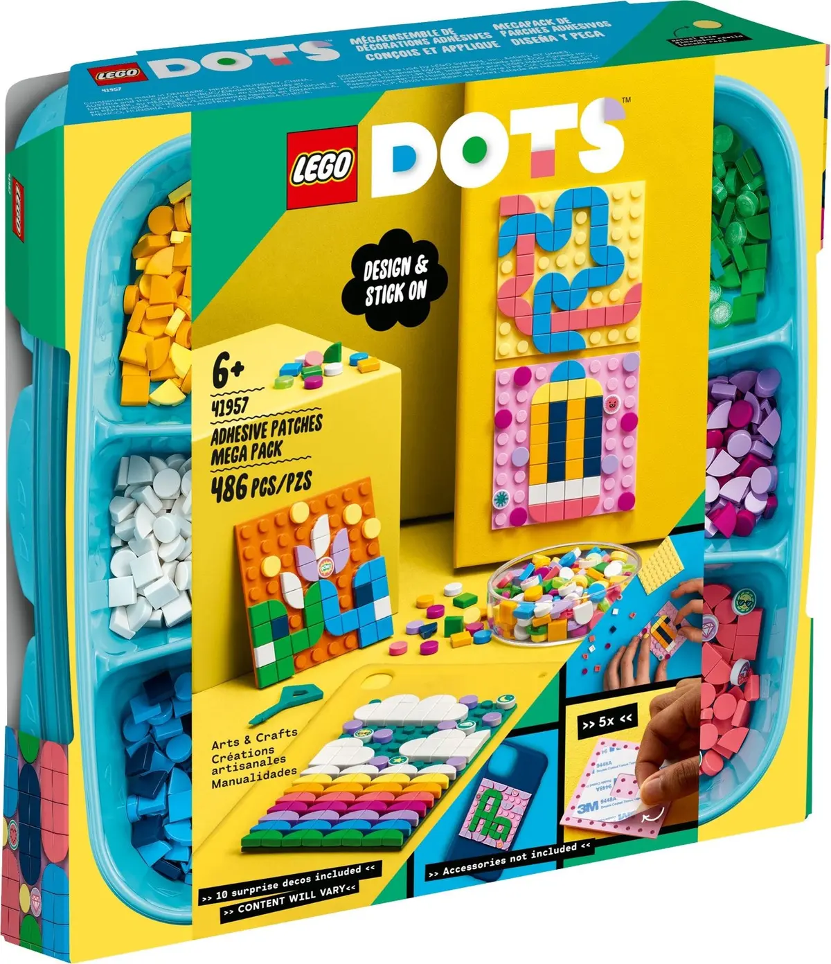 LEGO Dots 41957 Adhesive Patches Mega Pack set, image 2