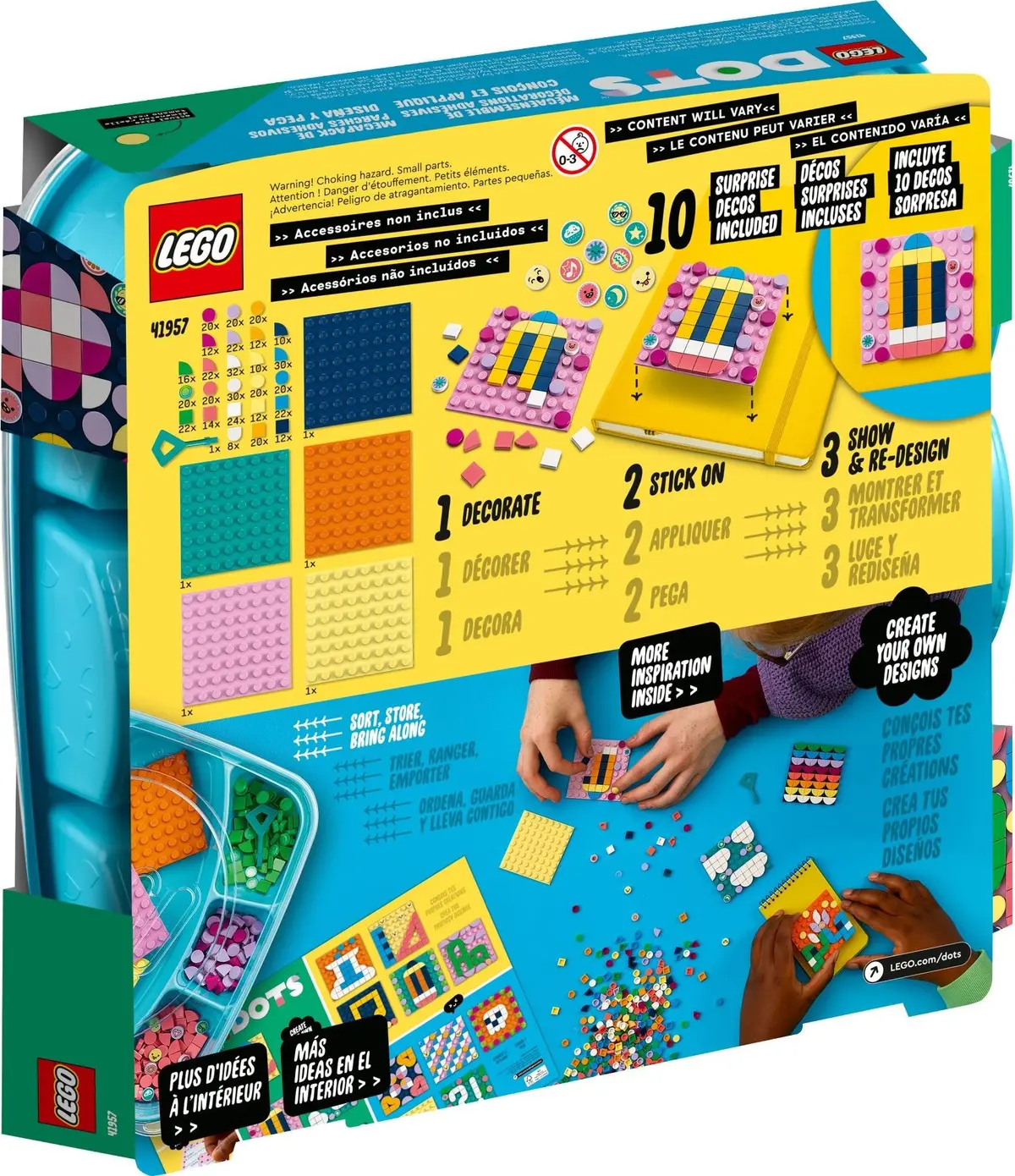 LEGO Dots 41957 Adhesive Patches Mega Pack set, image 7