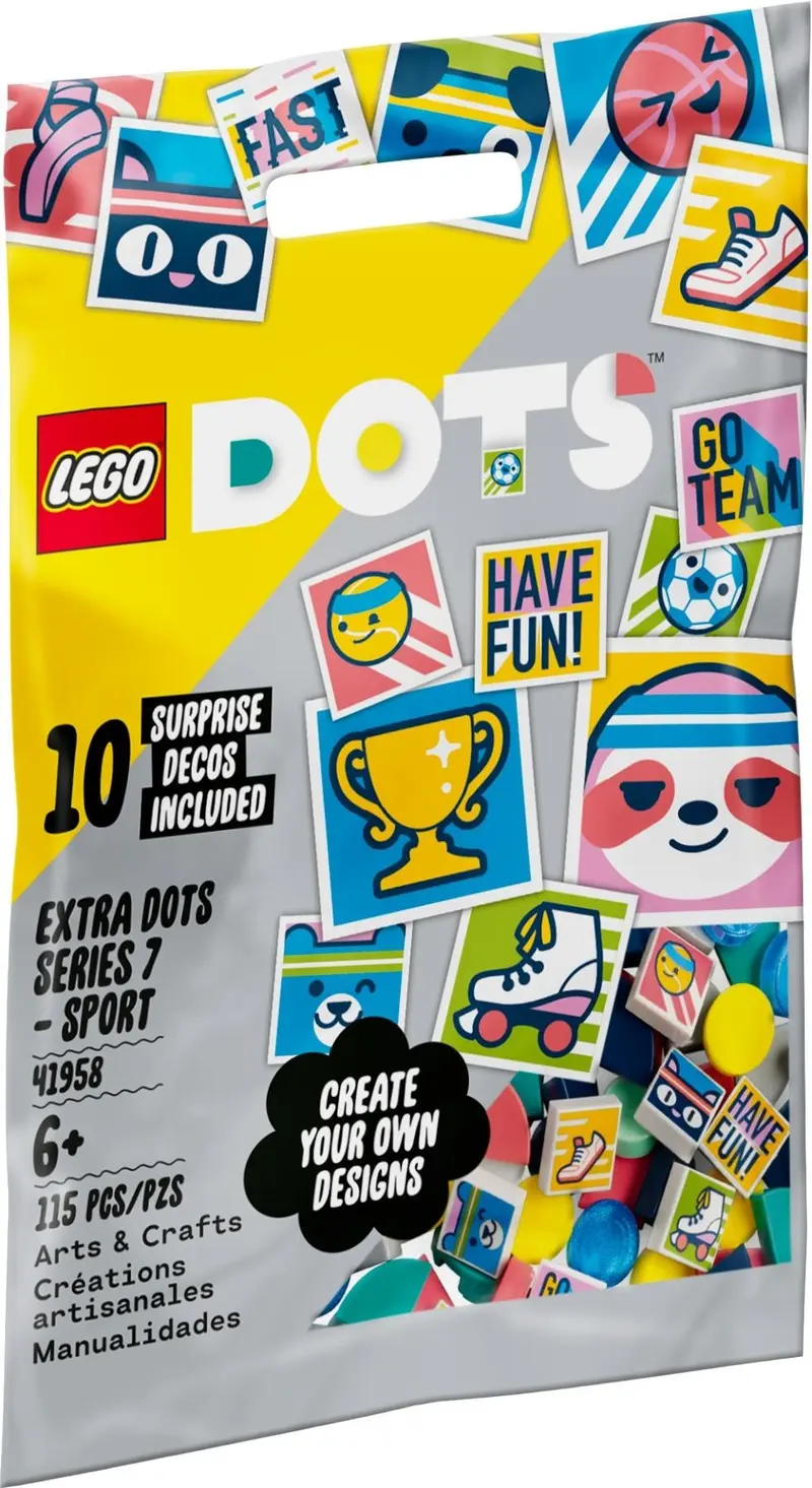 LEGO Dots 41958 Extra DOTS Series 7 - Sport set, image 2