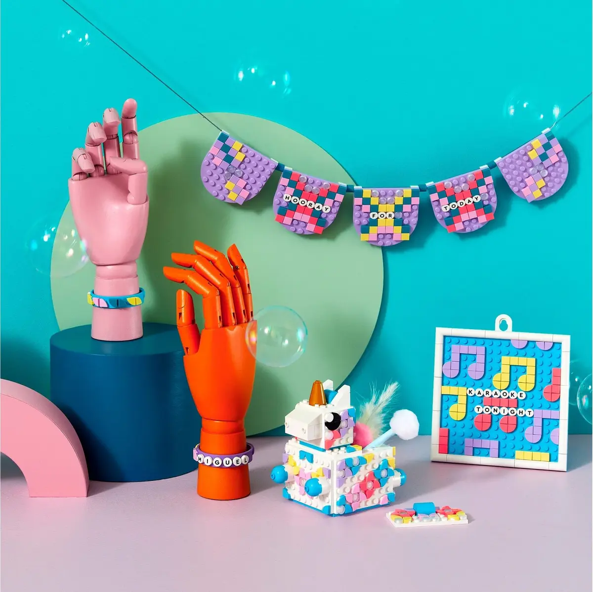 LEGO Dots 41962 Unicorn Creative Family Pack set, image 8