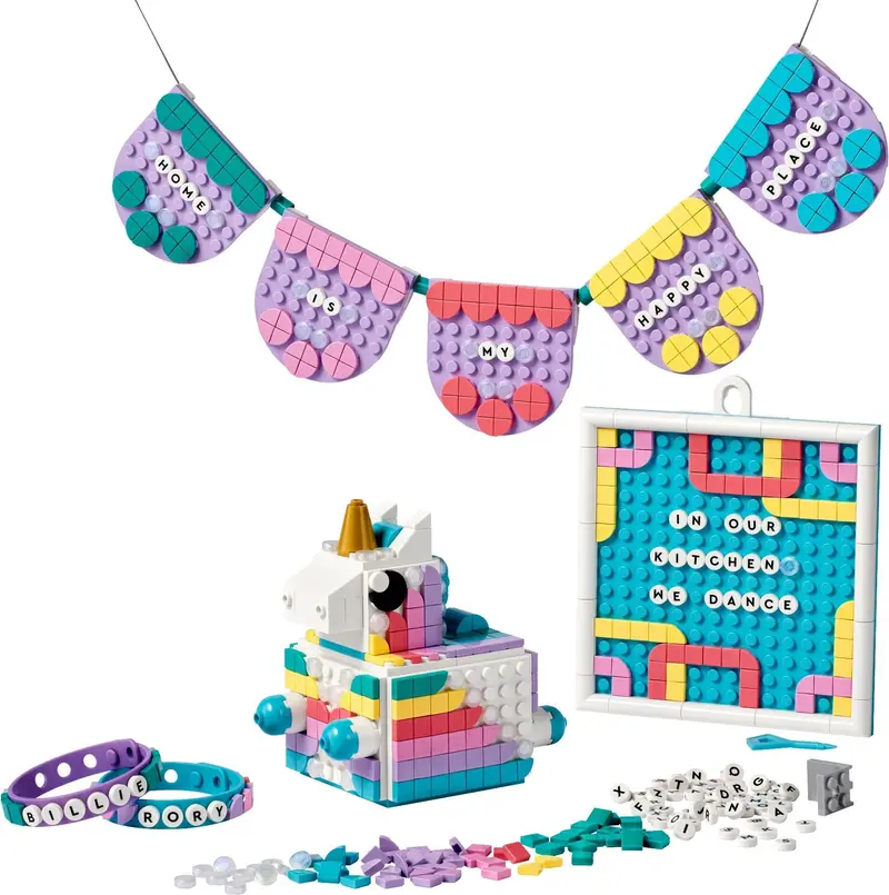 LEGO Dots 41962 Unicorn Creative Family Pack set