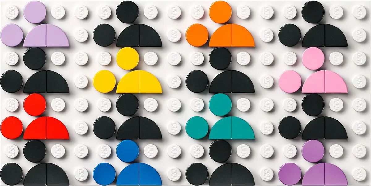 LEGO Dots 41964 Mickey Mouse & Minnie Mouse Back-to-School Project Box set, image 11