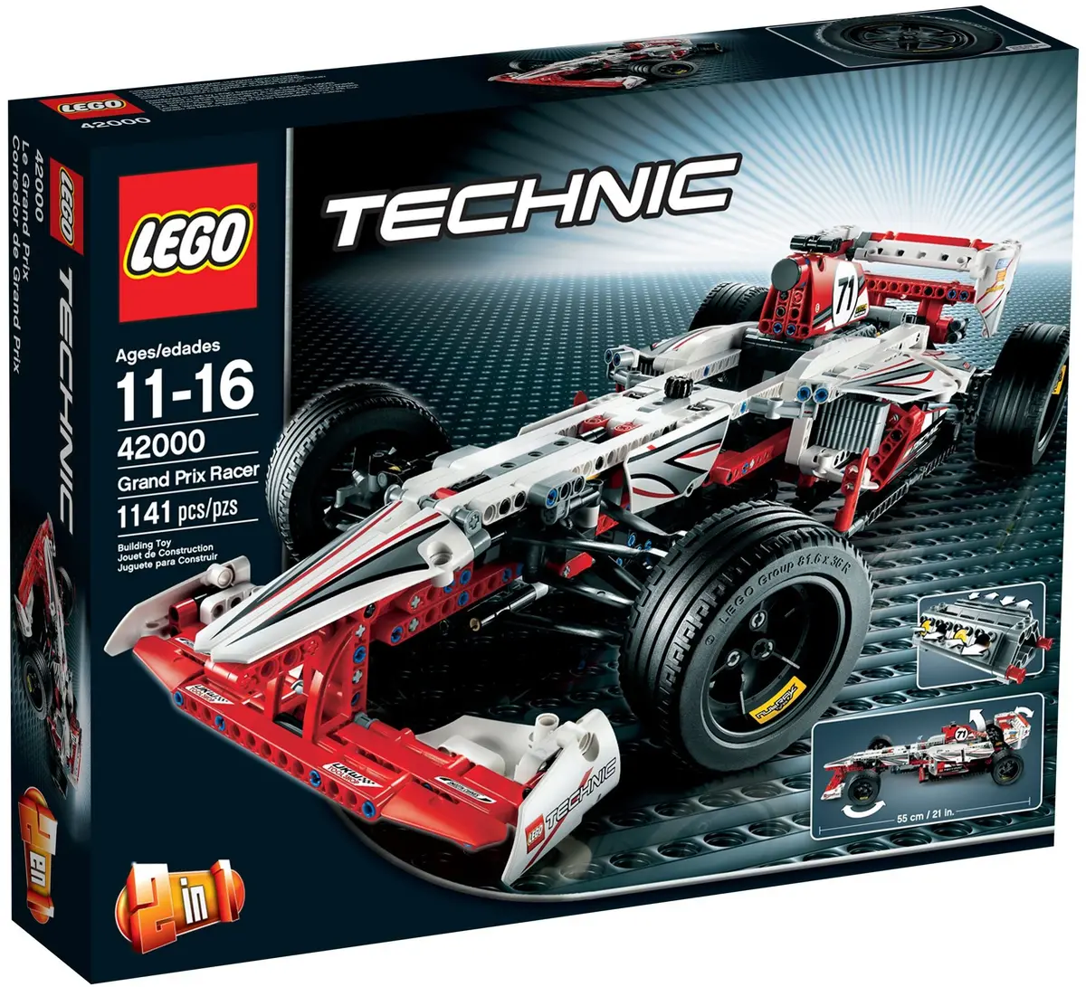 LEGO Technic 42000 Grand Prix Racer set, image 2