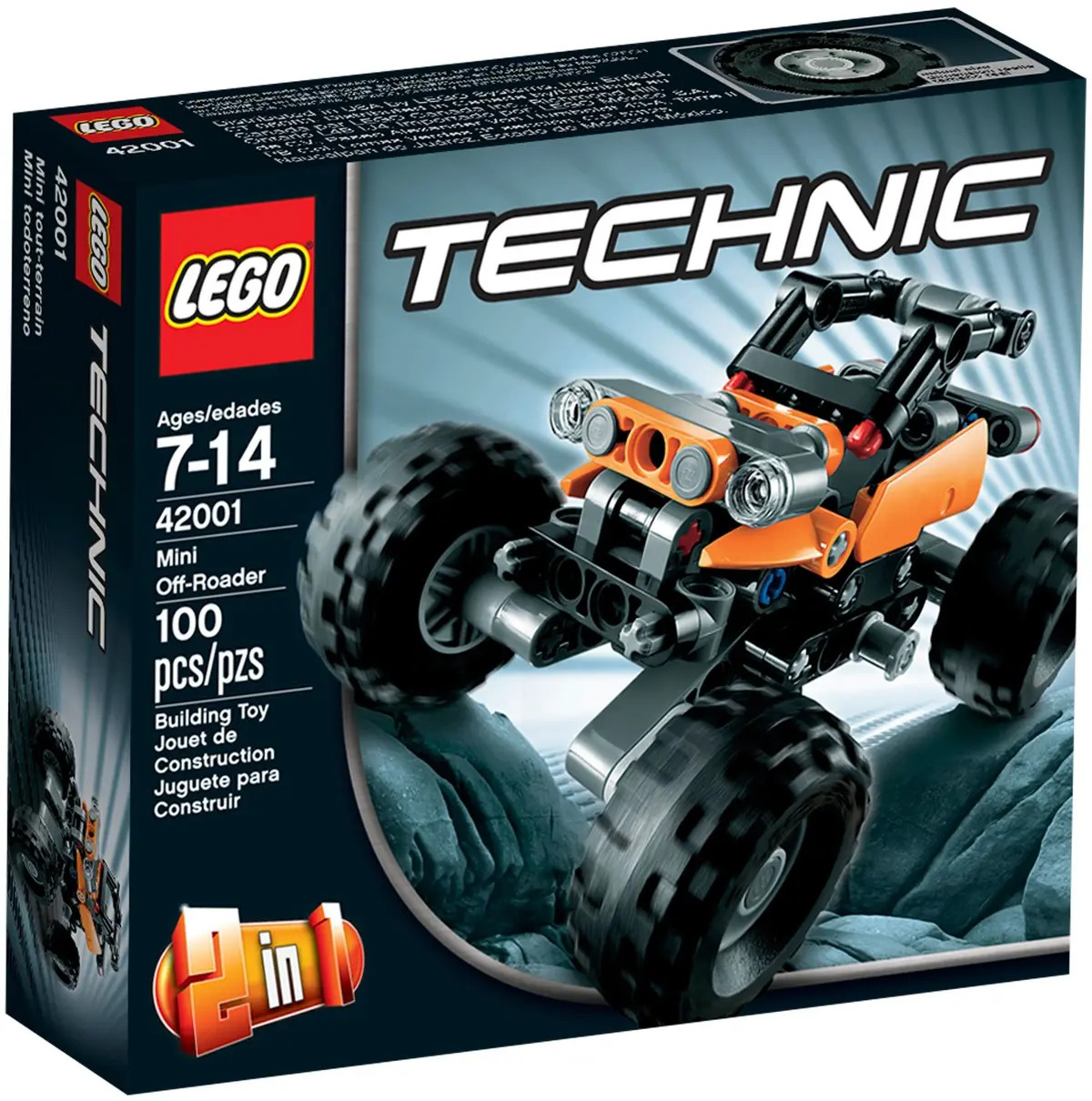 LEGO Technic 42001 Mini Off-Roader set, image 2