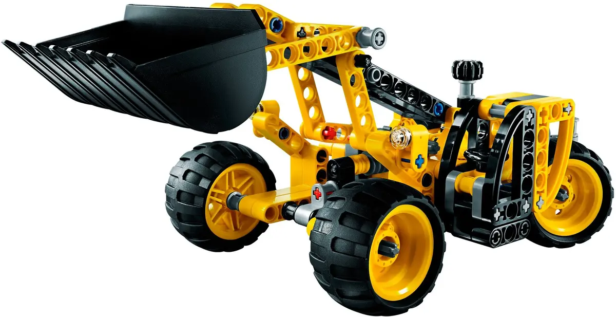 LEGO Technic 42004 Mini Backhoe Loader set, image 4