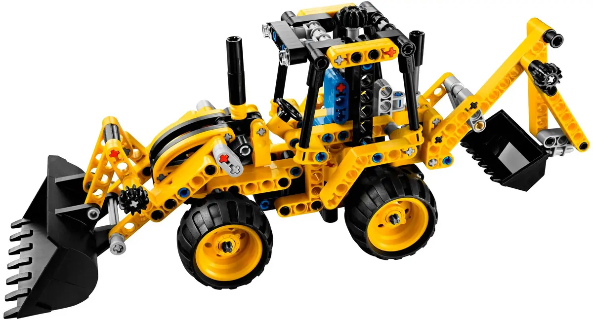 LEGO Technic 42004 Mini Backhoe Loader set, image 3