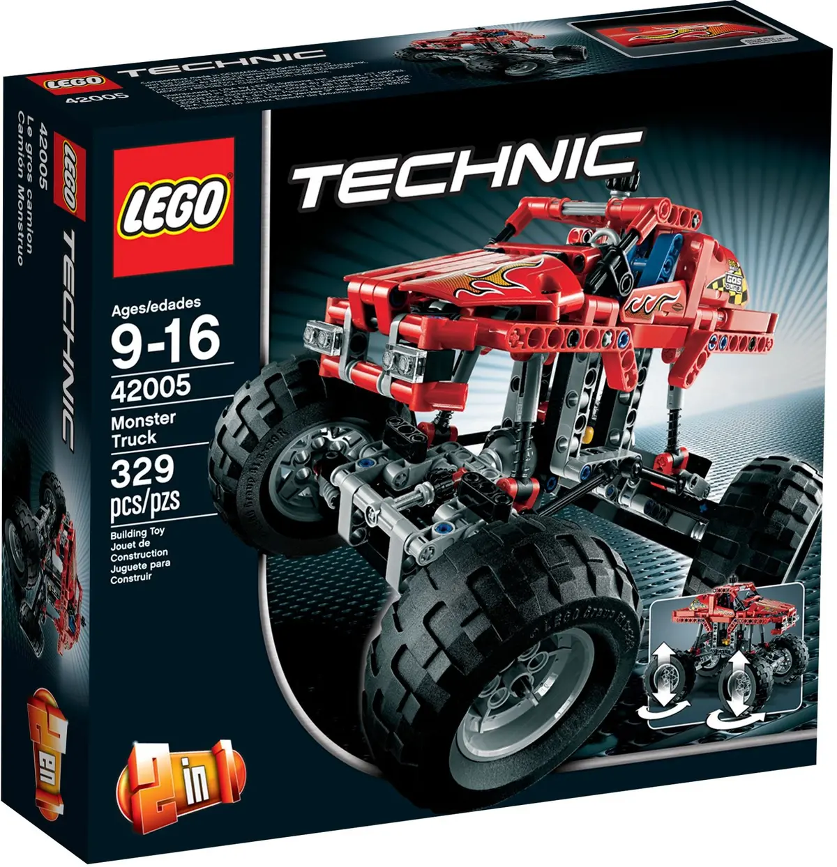 LEGO Technic 42005 Monster Truck set, image 2
