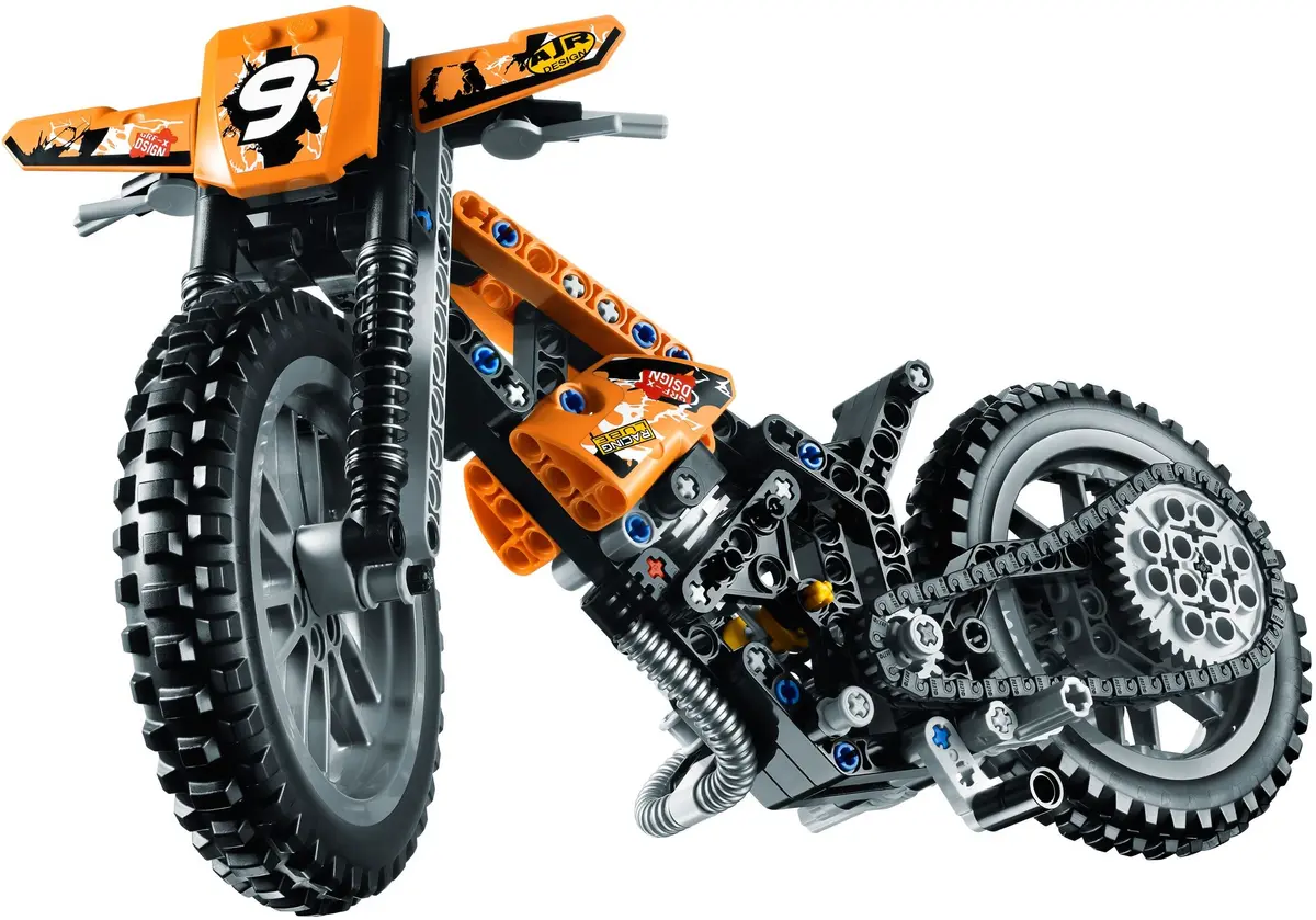 LEGO Technic 42007 Moto Cross Bike set, image 3