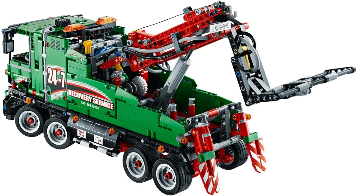 LEGO Technic 42008 Service Truck set, image 4