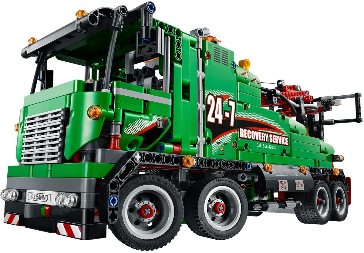 LEGO Technic 42008 Service Truck set, image 3