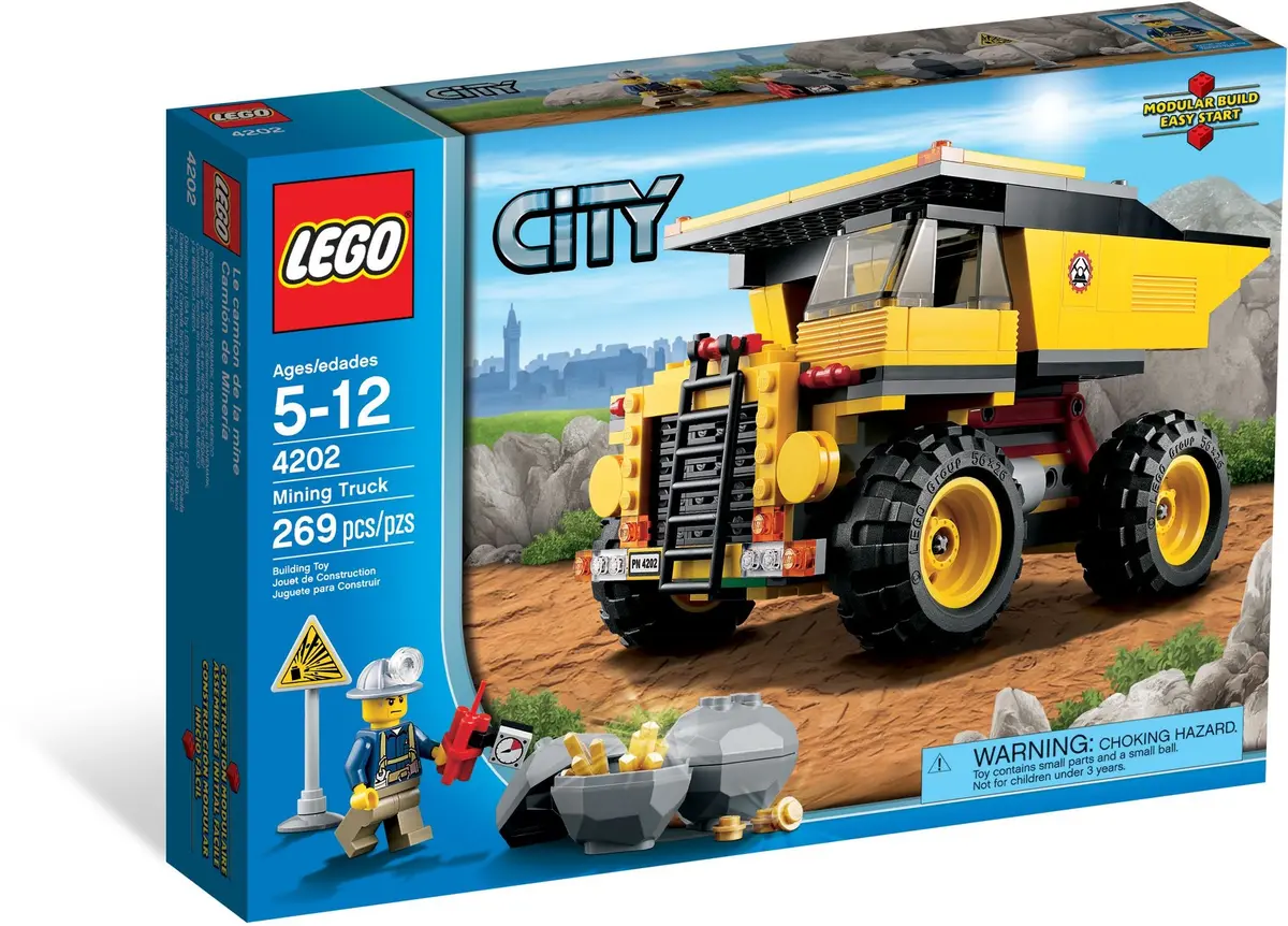 LEGO City 4202 Mining Truck set, image 2