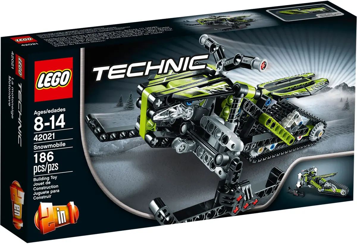 LEGO Technic 42021 Snowmobile set, image 2