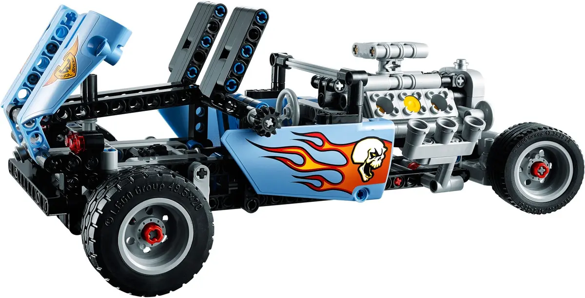 LEGO Technic 42022 Hot Rod set, image 3