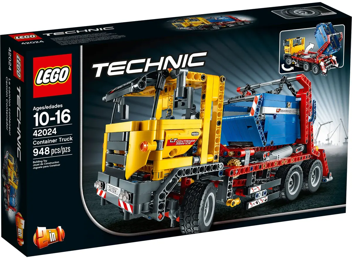 LEGO Technic 42024 Container Truck set, image 2