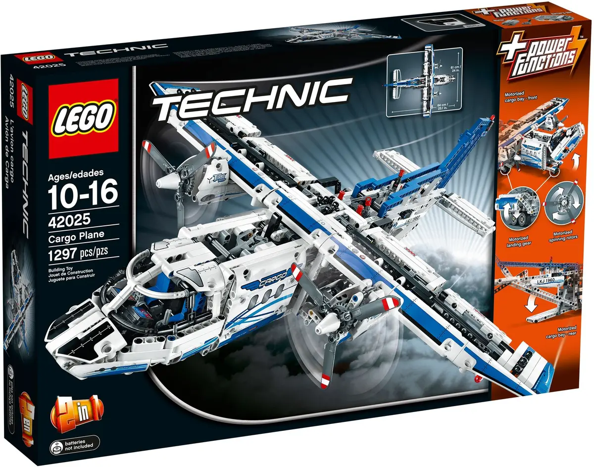 LEGO Technic 42025 Cargo Plane set, image 2