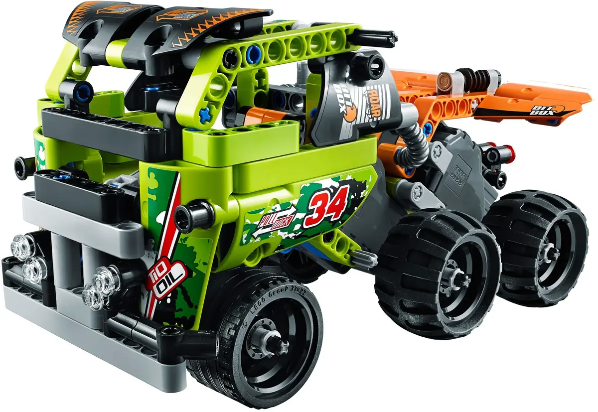 LEGO Technic 42026 Black Champion Racer set, image 5