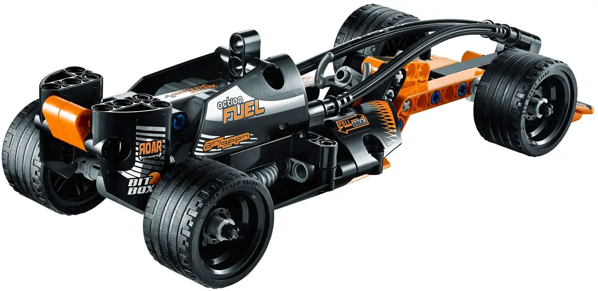 LEGO Technic 42026 Black Champion Racer set, image 4