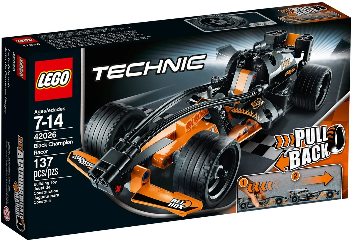 LEGO Technic 42026 Black Champion Racer set, image 2
