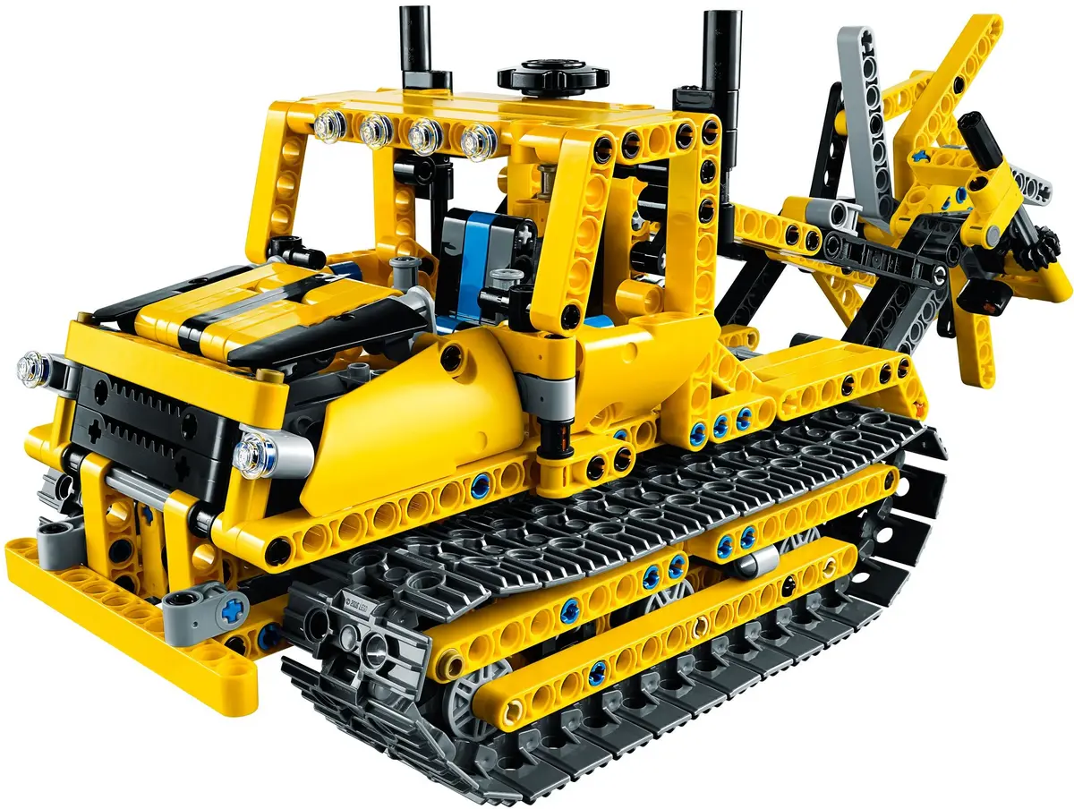 LEGO Technic 42028 Bulldozer set, image 6