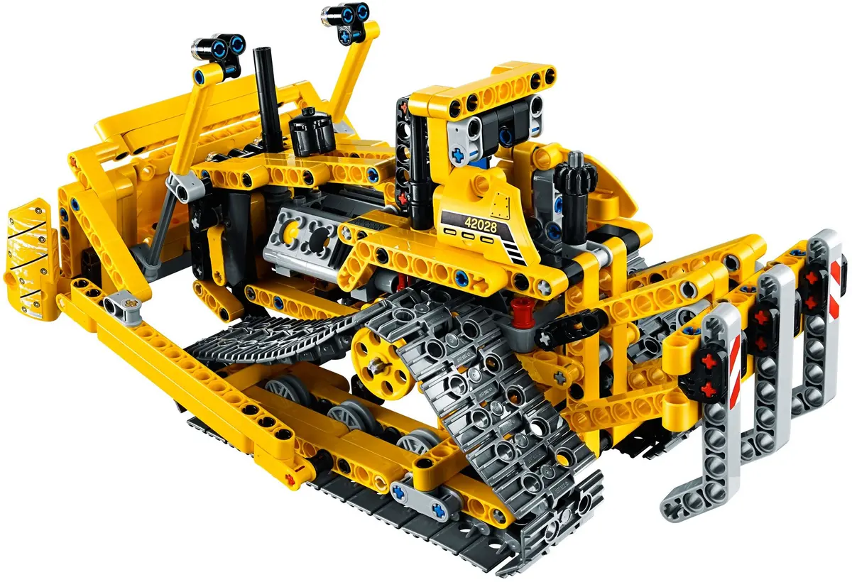 LEGO Technic 42028 Bulldozer set, image 3