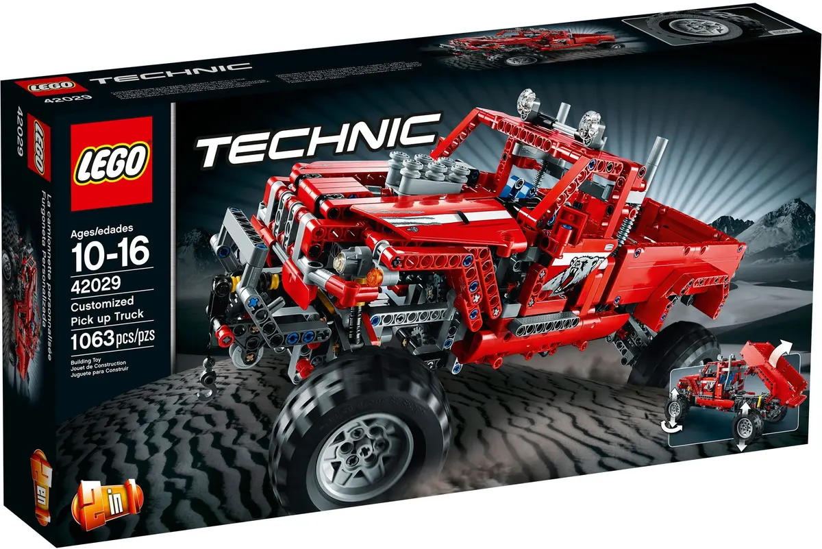 LEGO Technic 42029 Customized Pick-Up Truck set, image 2