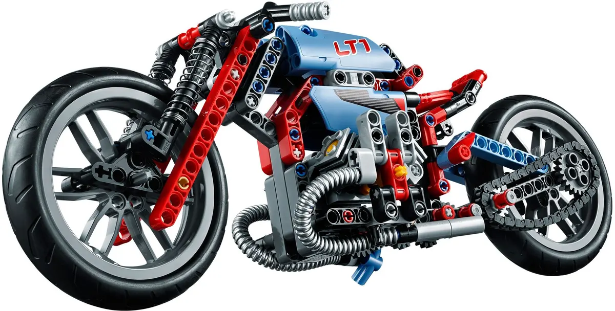 LEGO Technic 42036 Street Motorcycle set, image 3