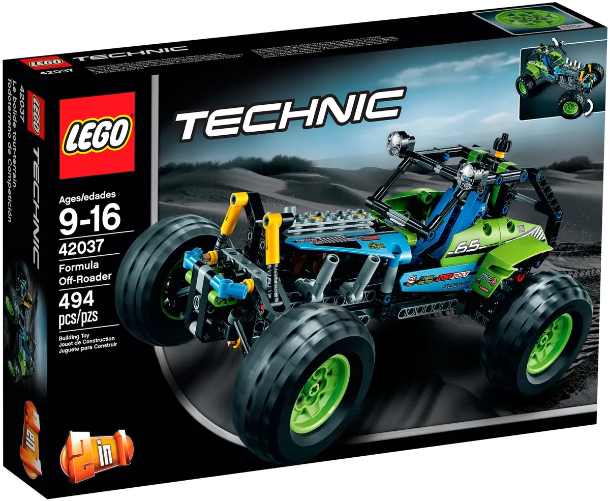 LEGO Technic 42037 Formula Off-Roader set, image 2