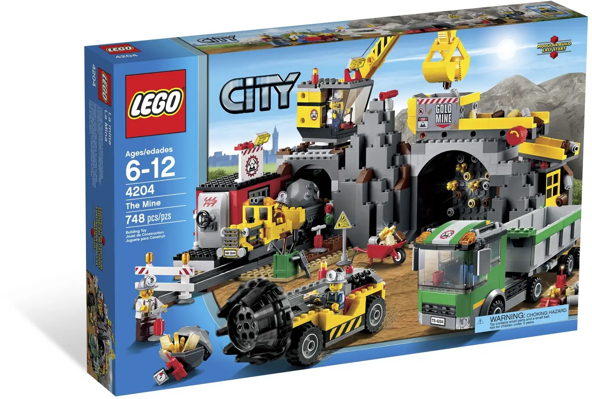 LEGO City 4204 The Mine set, image 2