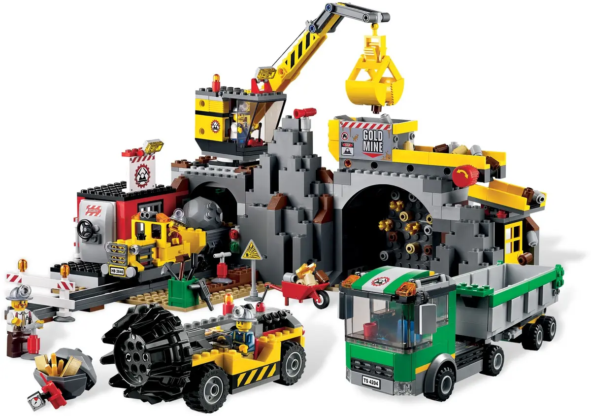 LEGO City 4204 The Mine set