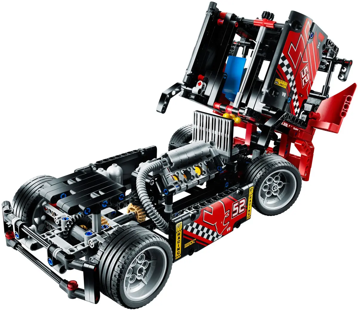 LEGO Technic 42041 Race Truck set, image 4