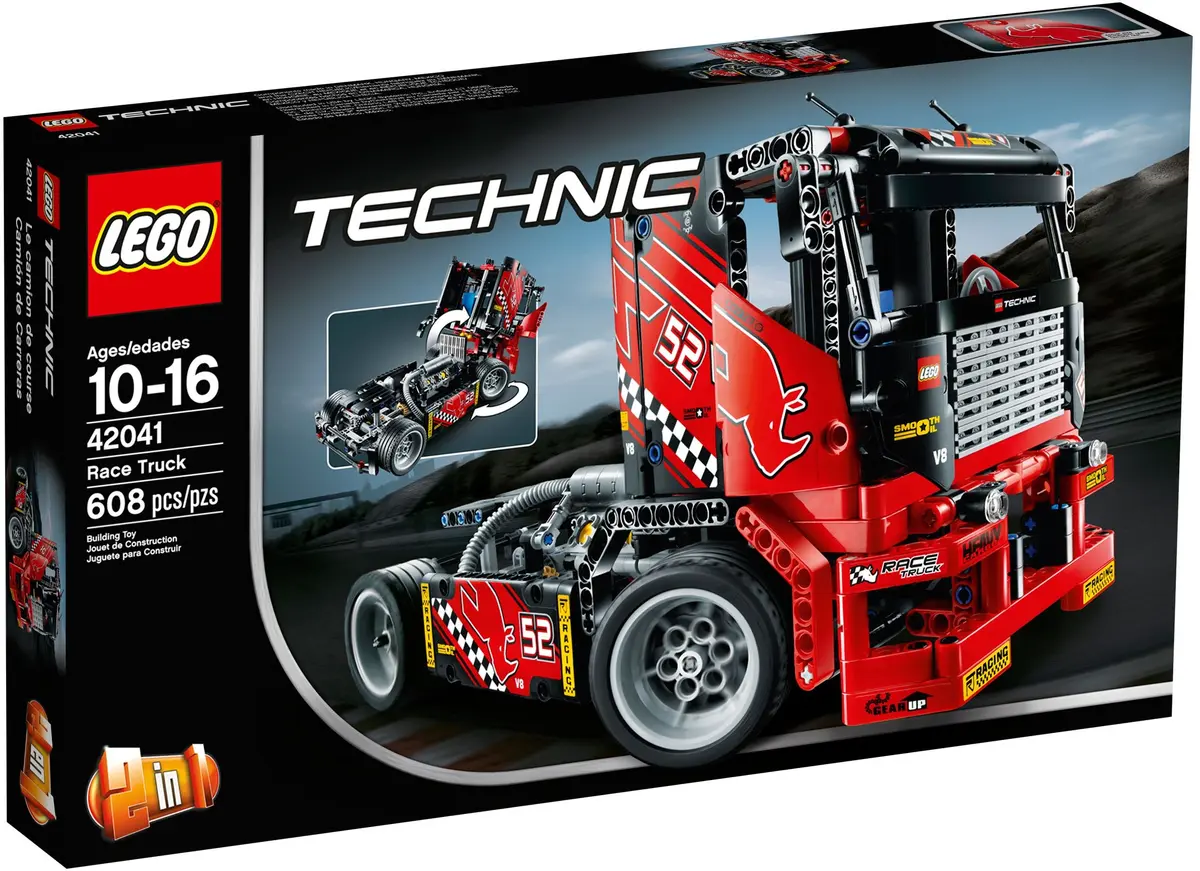 LEGO Technic 42041 Race Truck set, image 2