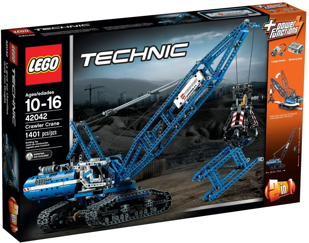 LEGO Technic 42042 Crawler Crane set, image 2