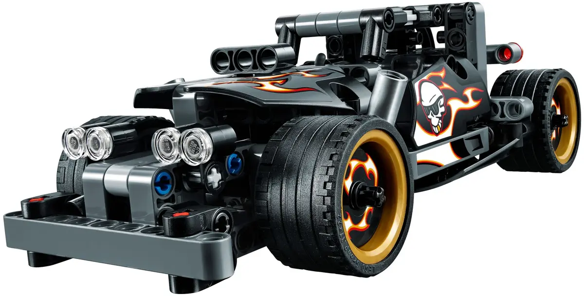 LEGO Technic 42046 Getaway Racer set, image 3