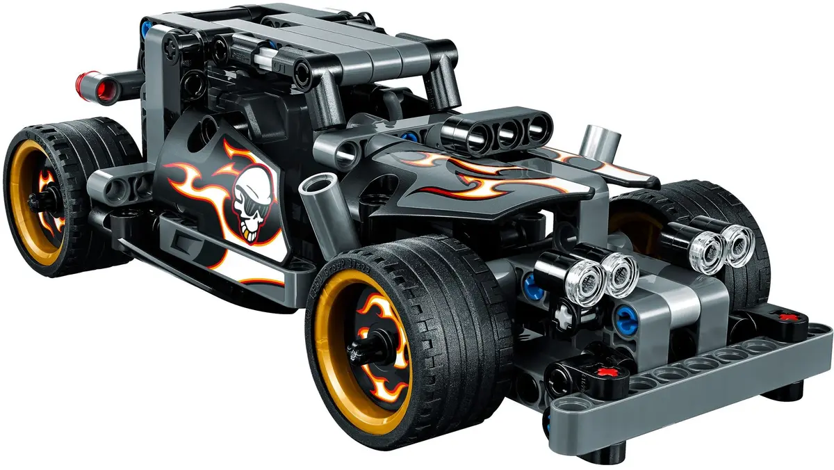 LEGO Technic 42046 Getaway Racer set, image 4