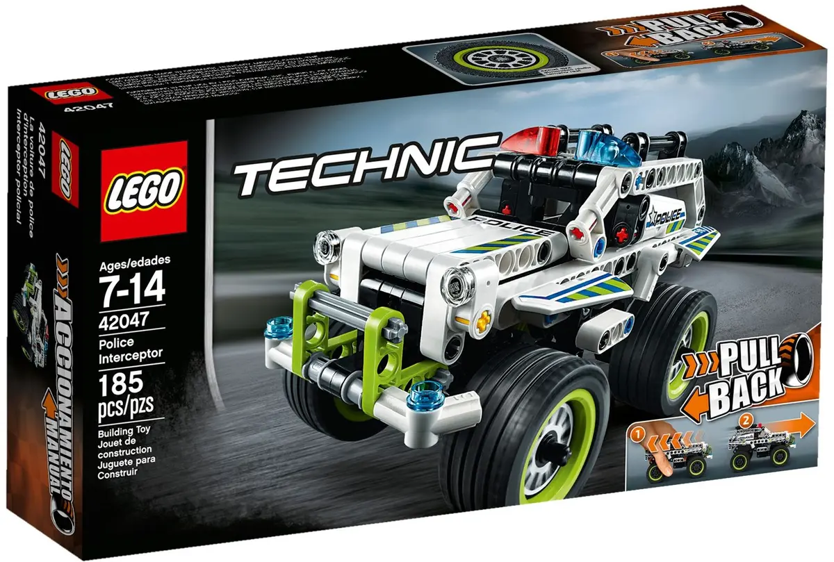LEGO Technic 42047 Police Interceptor set, image 2