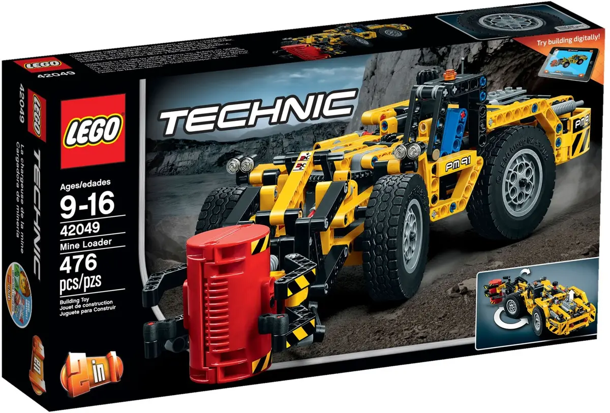 LEGO Technic 42049 Mine Loader set, image 2