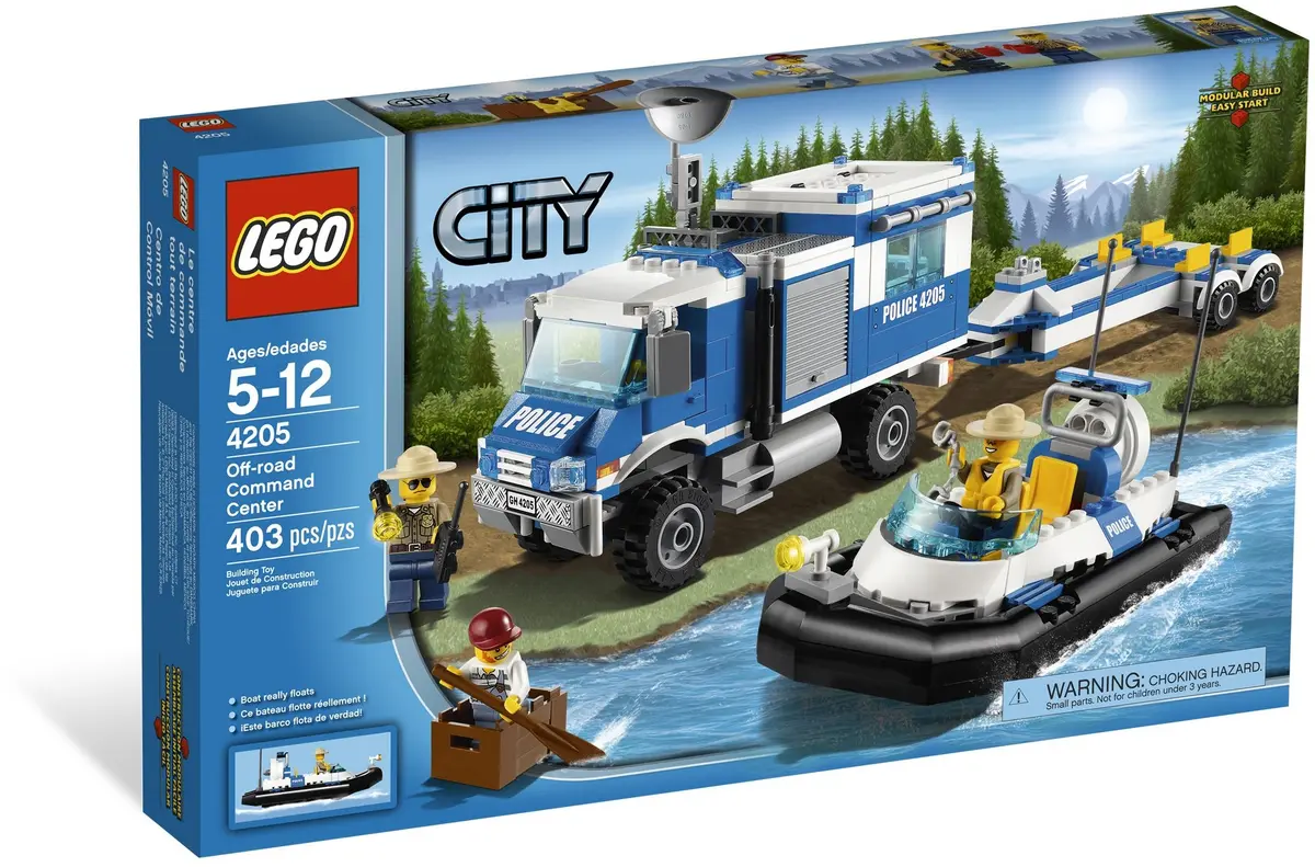LEGO City 4205 Off-road Command Centre set, image 11