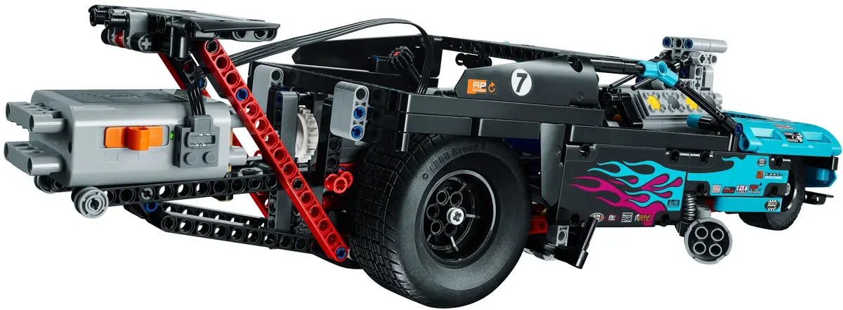 LEGO Technic 42050 Drag Racer set, image 5