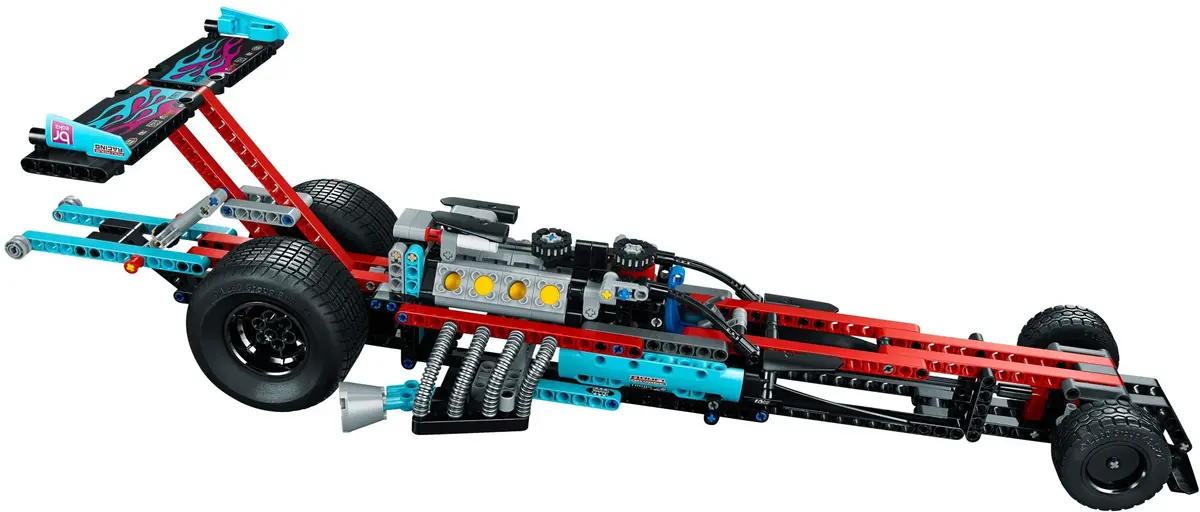 LEGO Technic 42050 Drag Racer set, image 9