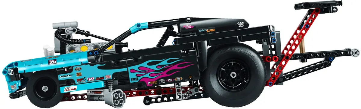 LEGO Technic 42050 Drag Racer set, image 3