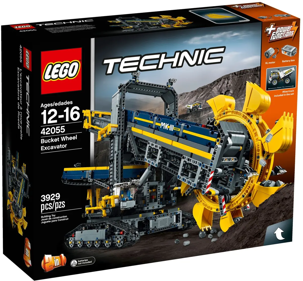 LEGO Technic 42055 Bucket Wheel Excavator set, image 2