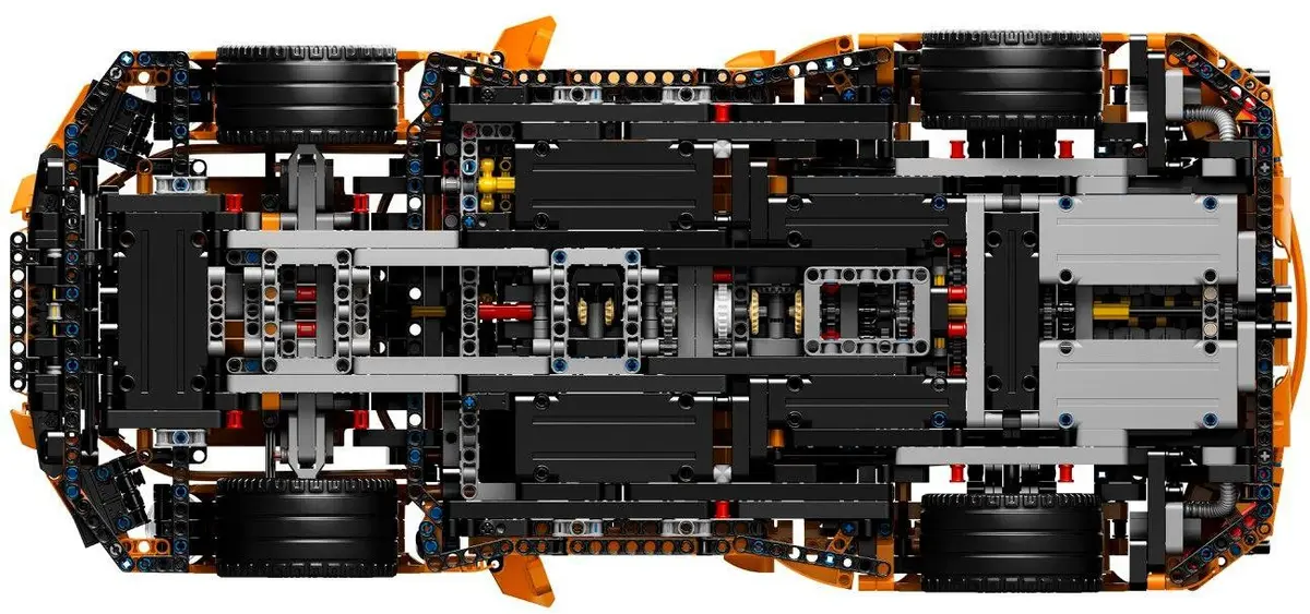 LEGO Technic 42056 Porsche 911 GT3 RS set, image 4