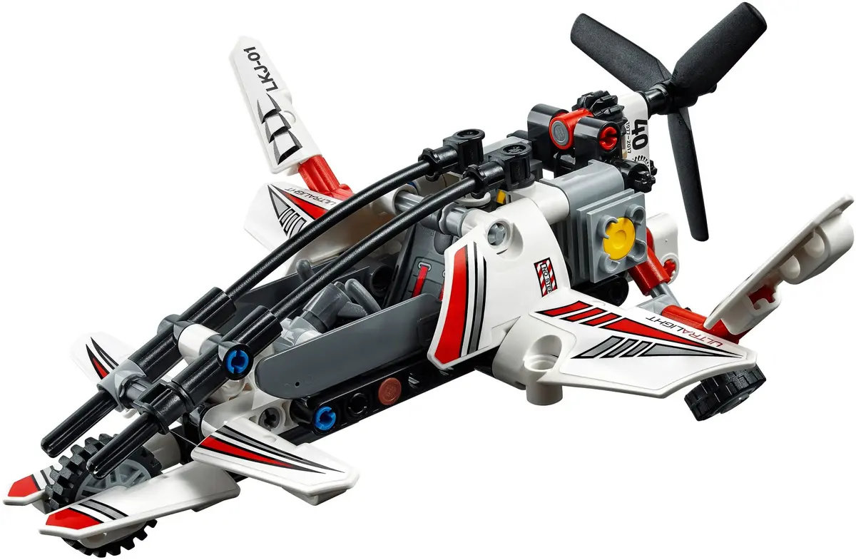 LEGO Technic 42057 Ultralight Helicopter set, image 4