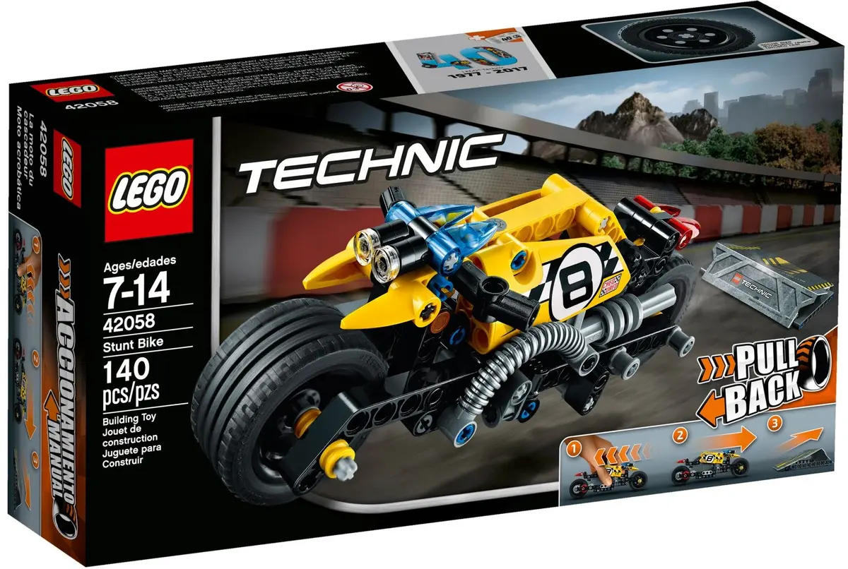LEGO Technic 42058 Stunt Bike set, image 2