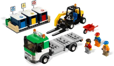 LEGO City 4206 Recycling Truck set