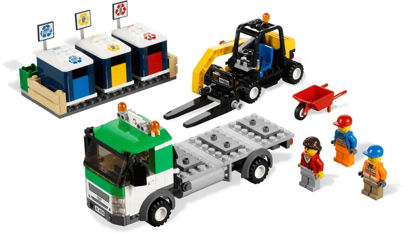 LEGO City 4206 Recycling Truck set