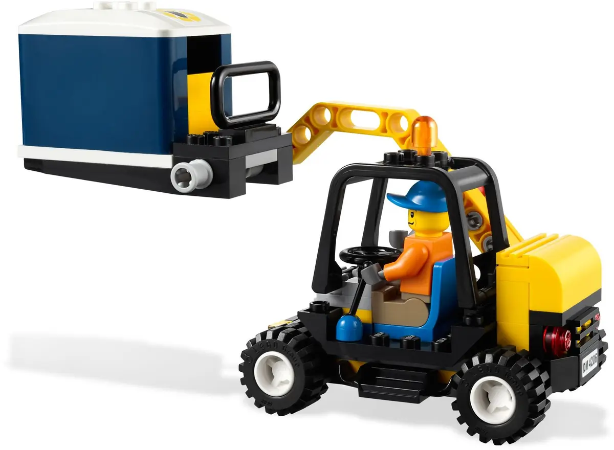 LEGO City 4206 Recycling Truck set, image 6