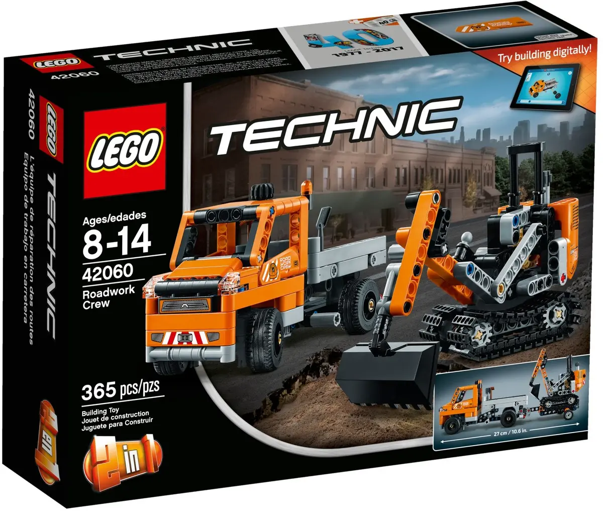 LEGO Technic 42060 Roadwork Crew set, image 2