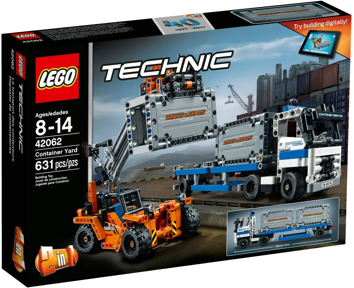 LEGO Technic 42062 Container Yard set, image 2